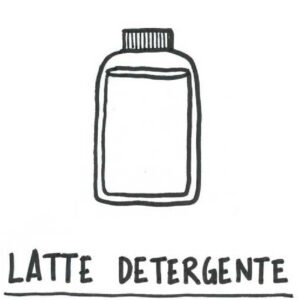 Latte detergente