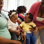 mamme e bambini africani